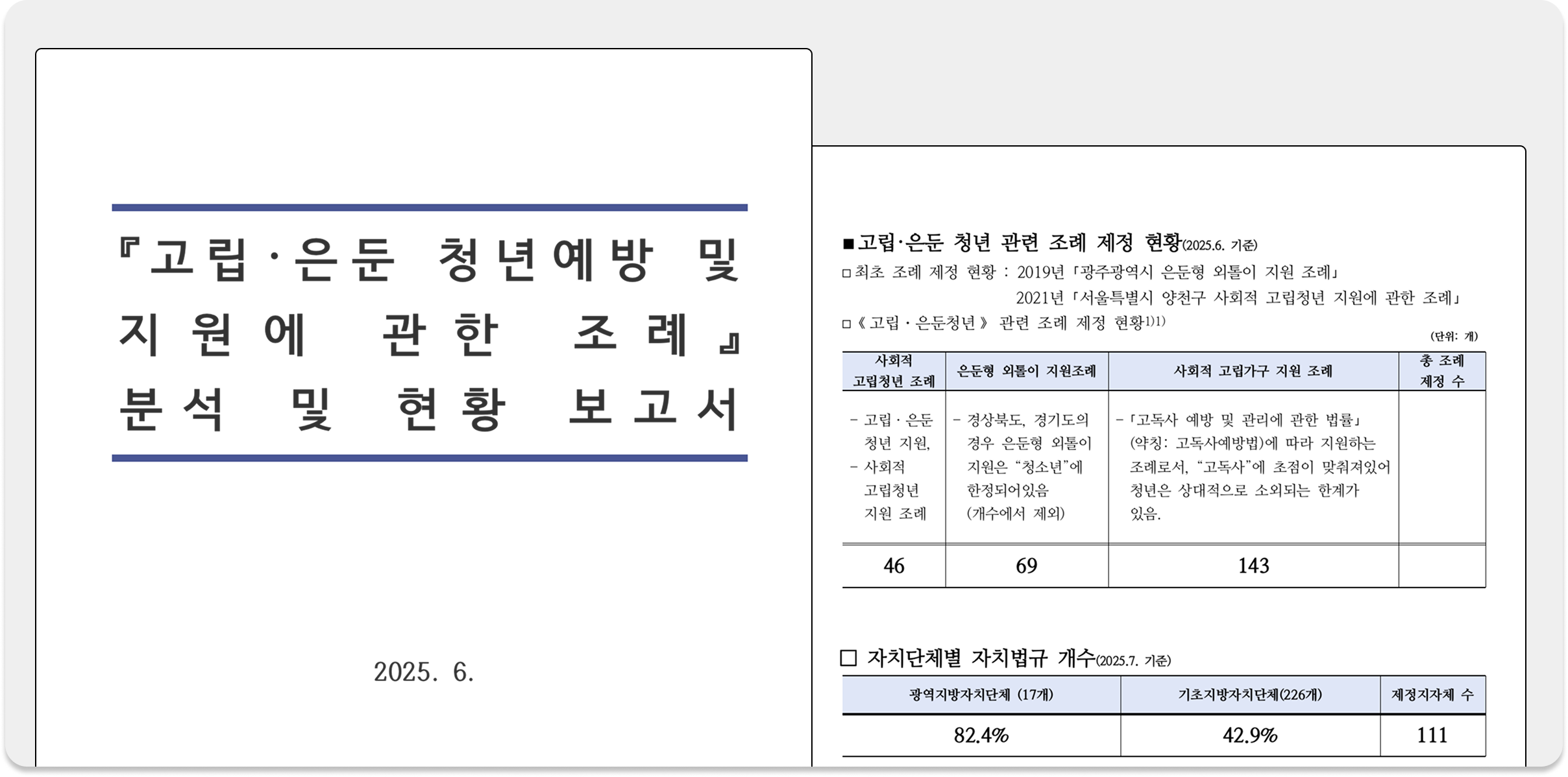 돌봄 기간 경력 인정 조례 질의서